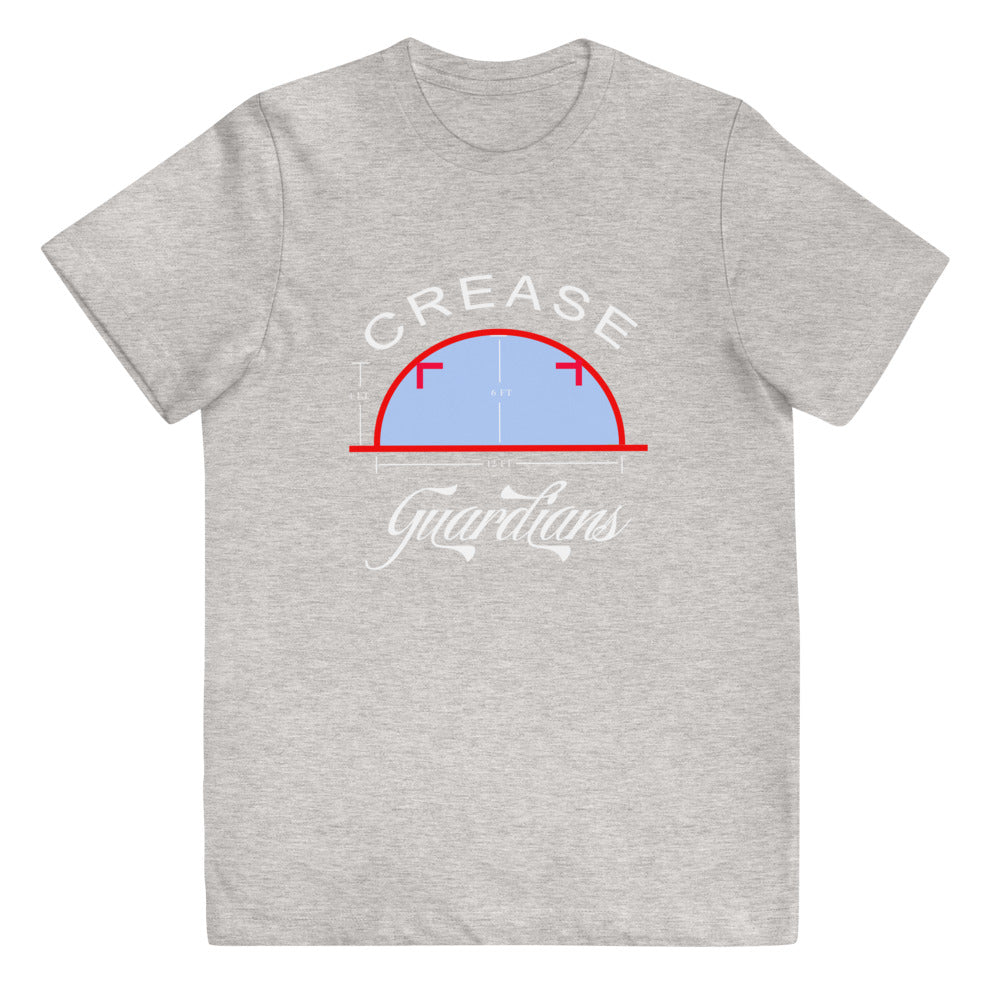 Crease Guardians Crease Dimensions Youth T-Shirt  Rep Your Goaltender  Territory with Style – CreaseGuardians