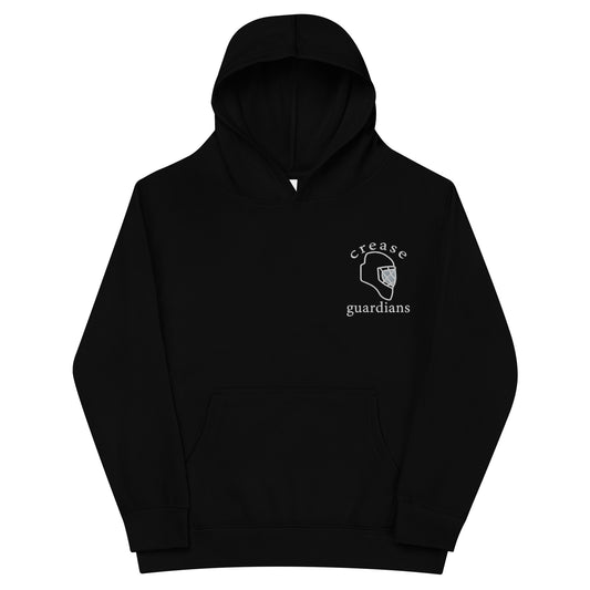 Embroidered Logo Youth fleece hoodie - Dark