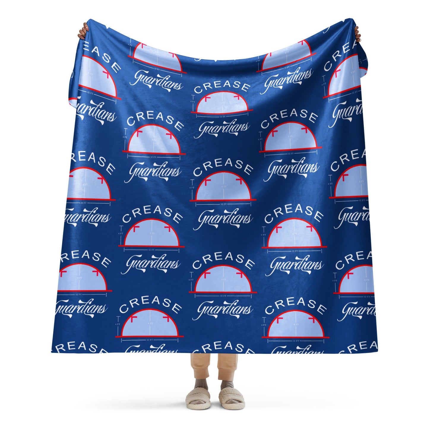 Wrapped in Greatness Sherpa blanket