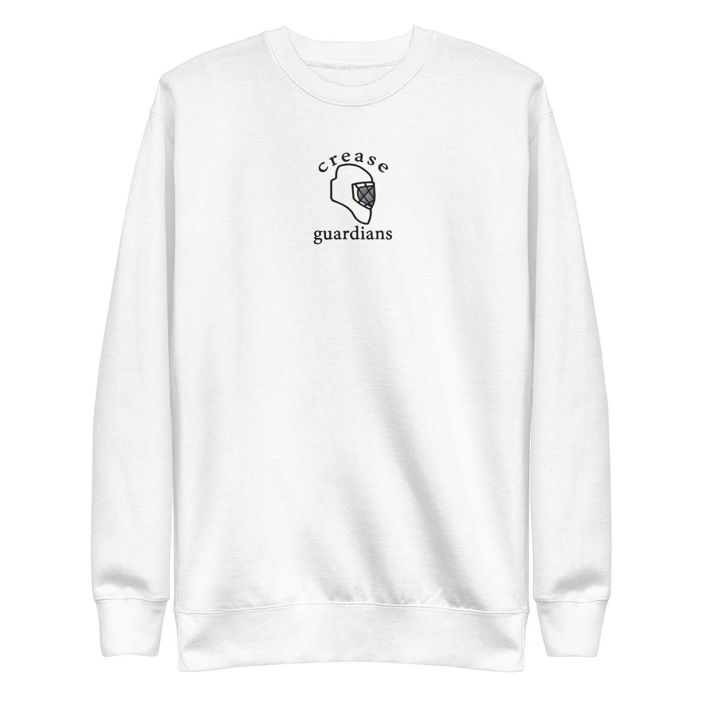 Embroidered Logo Unisex Premium Sweatshirt - Light