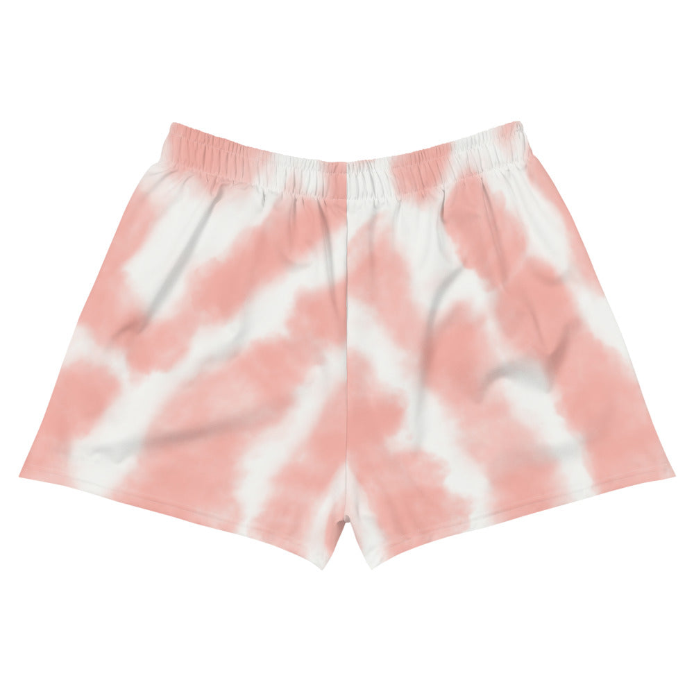 Pink CG Tie-dye Women's Shorts